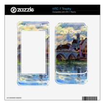 Moret-sur-Loing by Alfred Sisley HTC 7 Trophy Decals