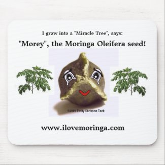 Morey The Moringa Oleifera Seed Mousepad mousepad