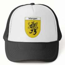 Morgan Coat of Arms/Family Crest hats