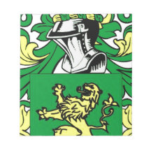 Morgan Coat of Arms Note Pads