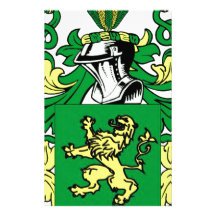Morgan Coat of Arms Stationery Design