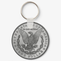Morgan Dollar (Reverse) keychains