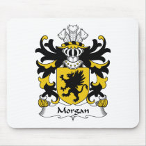 Morgan Family Crest mousepads by coatsofarms Morgan Family Crest mousepads