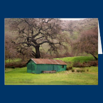 Morgan Hill green barn cards