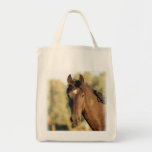Morgan Horse Grocery Tote Bag