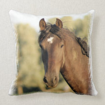 Morgan Horse Pillow