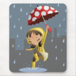 Morgan in the Rain Mouse Mats