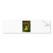 Morgan Le Fay ~ Sandys 1864 Fine Art Painting Bumper Sticker