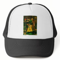 Morgan Le Fay ~ Sandys 1864 Fine Art Painting Mesh Hat