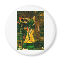 Morgan Le Fay ~ Sandys 1864 Fine Art Painting Magnets