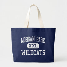 Morgan Park Wildcats Middle Duluth Minnesota Tote Bag