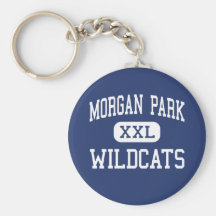 Morgan Park Wildcats Middle Duluth Minnesota Key Chains