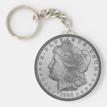Morgan Silver Dollar Keychains