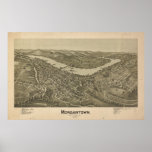 Morgan Town, West Virginia Poster