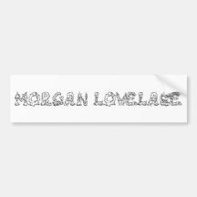 Morgan's Christmas Products Bumper Stickers