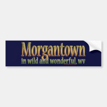 Morgantown, West Virginia Bumper Sticker
