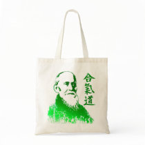 Morihei Ueshiba Canvas Bags