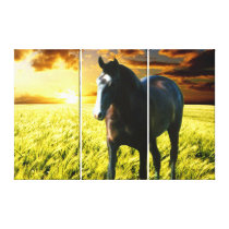 MORISCO AT SUNSET Wrapped Canvas Print