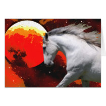 MORISCO IN FIERY SPACE CARD