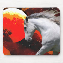 MORISCO IN FIERY SPACE MOUSE PAD