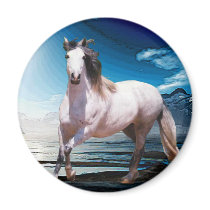 MORISCO IN MOONLIGHT FRIDGE MAGNET