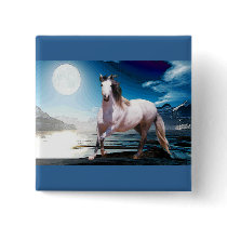 MORISCO IN MOONLIGHT PINBACK BUTTONS