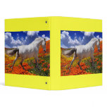 MORISCO IN SPRING FLOWERS 1" Ring Binder