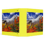 MORISCO IN SPRING FLOWERS 2" Ring Binder