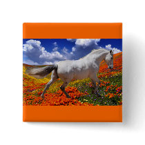 MORISCO IN SPRING FLOWERS BUTTON
