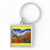 MORISCO IN SPRING FLOWERS KEYCHAINS