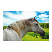 MORISCO IN SUMMER Wrapped Canvas Print