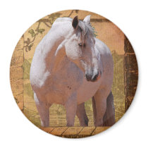 MORISCO IN THE WINDOW REFRIGERATOR MAGNET