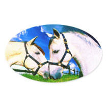 MORISCO & OSADA KISS OVAL STICKER