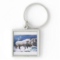 MORISCO & OSADA SNOW PLAY KEYCHAIN
