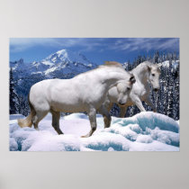 MORISCO & OSADA SNOW PLAY Poster