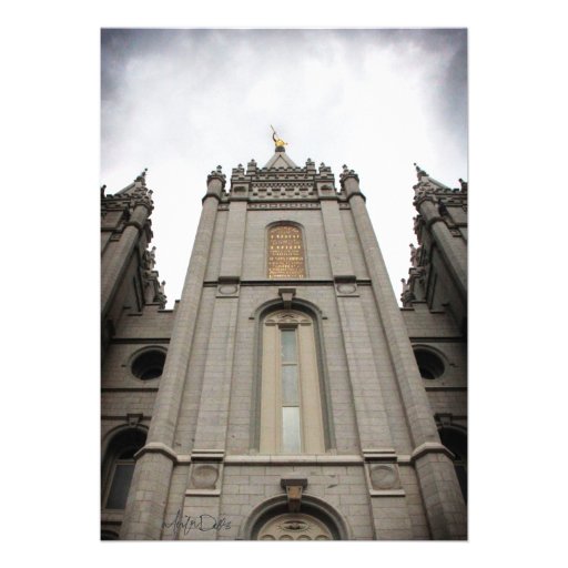 mormon lds salt lake city ut temple invitation