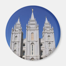 Mormon (LDS) Temple  in Salt Lake City, Utah Magnet