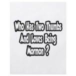 Mormon Pride Joke...Two Thumbs Flyer