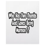 Mormon Pride Joke...Two Thumbs Custom Letterhead