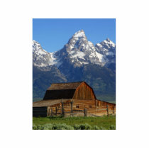 Mormon Row Barn Grand Teton National Park photo sculptures by lifesphere Mormon Row Barn Grand Teton National Park photo sculptures