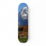 Mormon Row Barn Grand Teton National Park Custom Skateboard