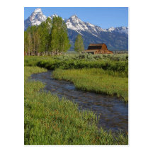 Mormon Row Barn Post Card