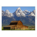 Mormon Row Barn with Teton Range cards