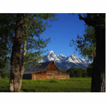 Mormon Row Barns In Grand Teton Park photo sculptures