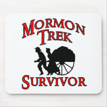 mormon trek survivor mouse pad