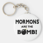 Mormons Are The Bomb! Keychains