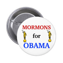 Mormons for Obama 2012 button