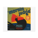 Mornin Judge Citrus Vintage Fruit Crate Label Postcards
