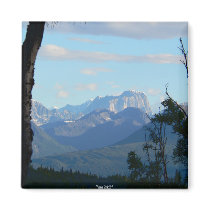 Morning at Moose's Tooth Magnet