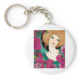 morning  beauty key chains